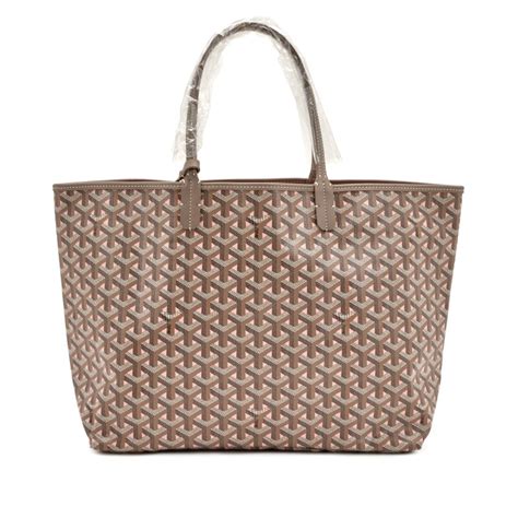 goyard st louis grey pink|goyard canvas bag.